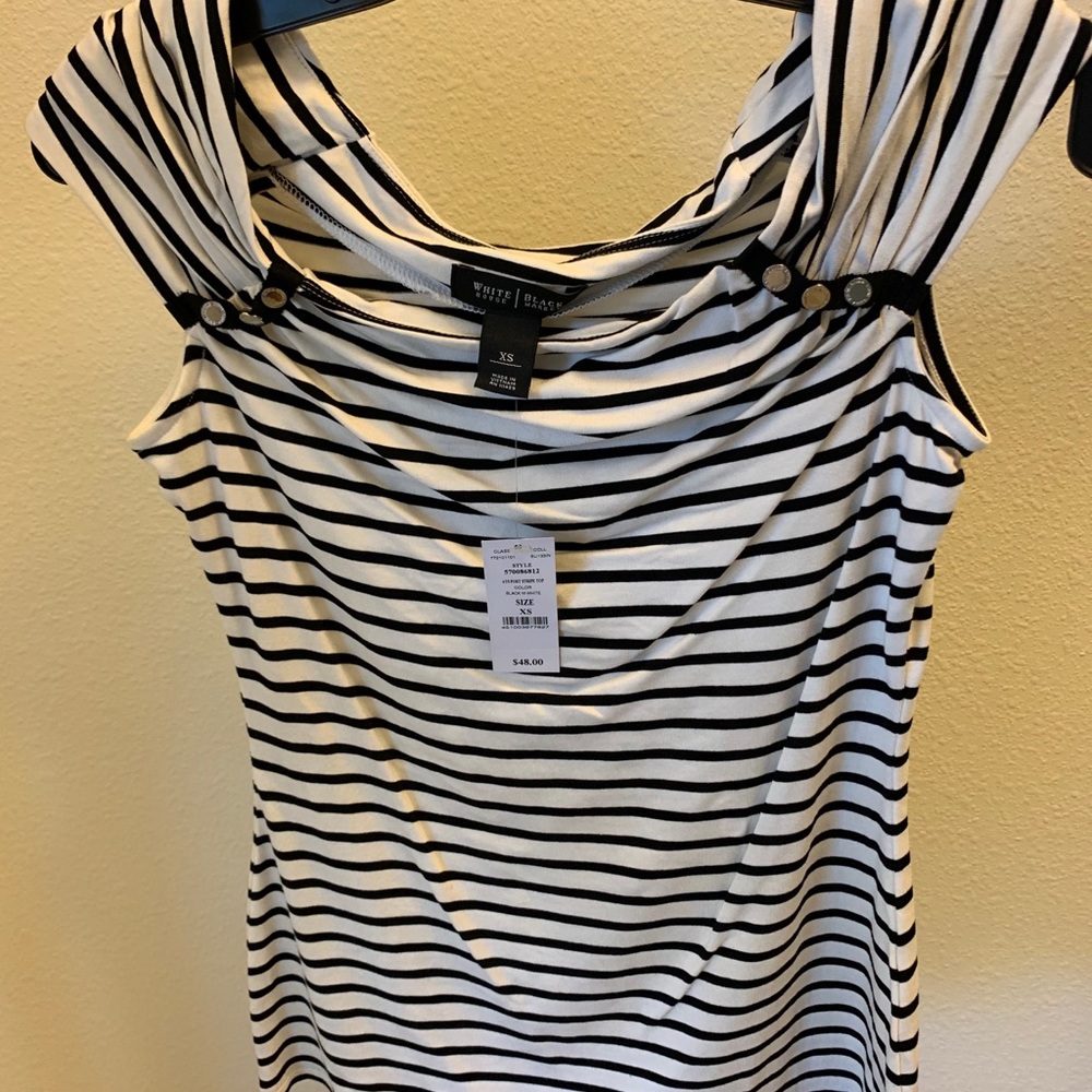 WHBM STRIPED SHIRT